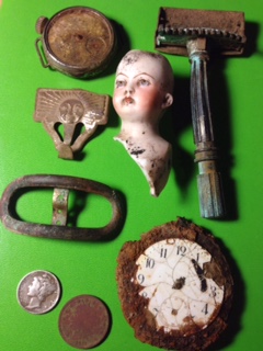 Some of my finds from the hunt