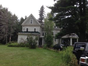 The abandoned Marlowe mansion